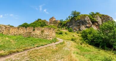 Панорамный вид: Домбай